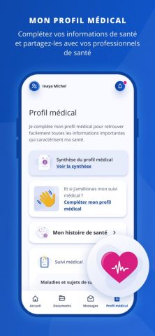 Mon espace santé для iOS — скриншот 3