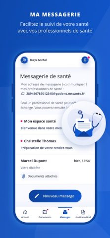 Mon espace santé для iOS — скриншот 5