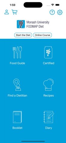 Monash FODMAP Diet для iOS — скриншот 1