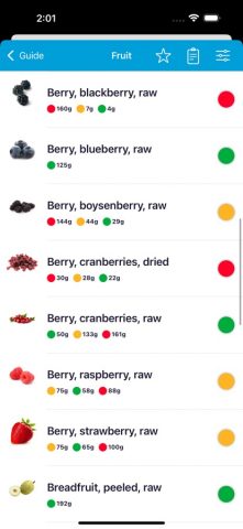 Monash FODMAP Diet для iOS — скриншот 2