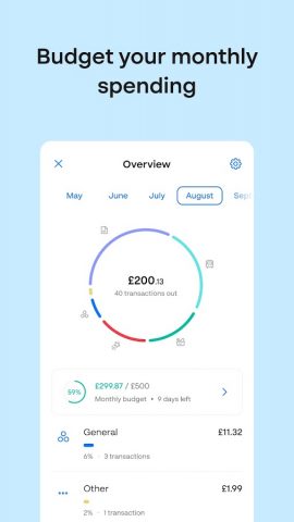 Monese — A banking alternative для Android — скриншот 4