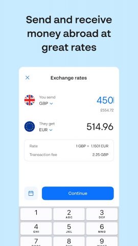 Monese — A banking alternative для Android — скриншот 5