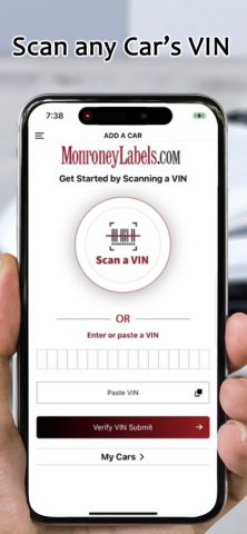 MonroneyLabels.com для iOS — скриншот 1