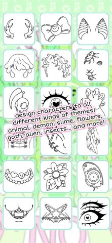 Monster Girl Maker для iOS — скриншот 3