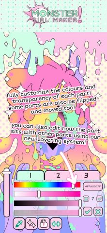 Monster Girl Maker для iOS — скриншот 4
