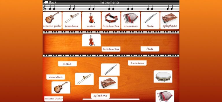 Montessori Musical Instruments для iOS — скриншот 2