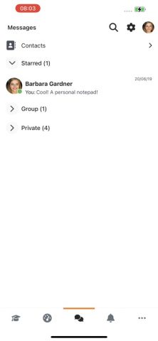 Moodle для iOS — скриншот 4