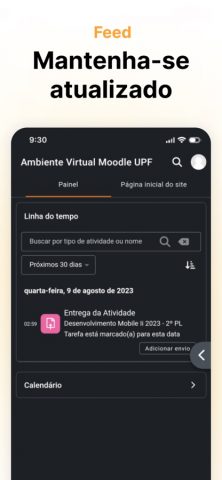 Moodle UPF для iOS — скриншот 3