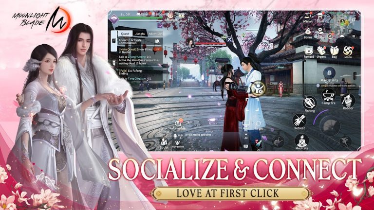 Moonlight Blade M для Android — скриншот 3