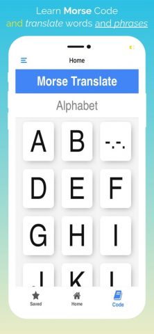 Morse Code Translator App для iOS — скриншот 3