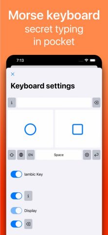 Морзе для iOS — скриншот 4