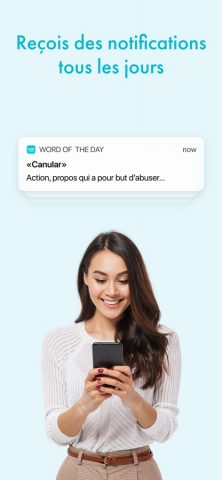 Mot du jour — Daily French app для iOS — скриншот 1