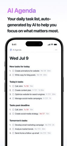 Motion: Tasks & AI Scheduling для iOS — скриншот 5