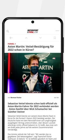 Motorsport-Total.com для Android — скриншот 2
