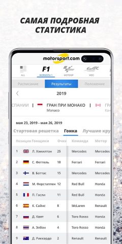 Motorsport.com для Android — скриншот 4