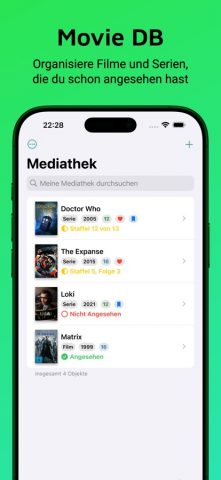 Movie DB для iOS — скриншот 1
