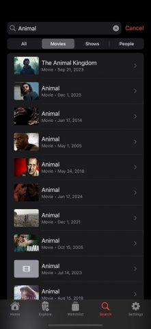 Movies Box для iOS — скриншот 5