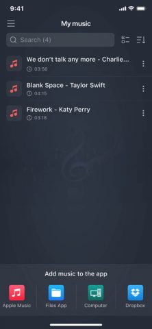 Mp3 Cutter — обрезать музыку для iOS — скриншот 1