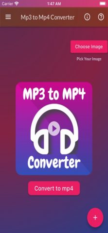 Mp3 to Mp4 Converter — скриншот 2