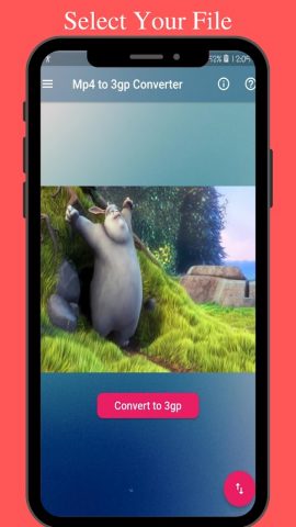 Mp4 to 3gp Converter для Android — скриншот 2
