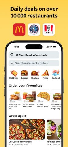 Mr D — Groceries & Takeaway для iOS — скриншот 1
