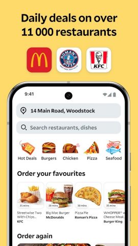 Mr D Food & Grocery Delivery для Android — скриншот 1