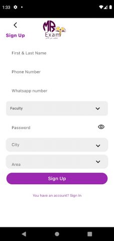 Mr Exam для Android — скриншот 1
