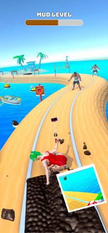 Mud Girl Runner для iOS — скриншот 2