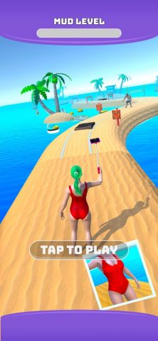 Mud Girl Runner для iOS — скриншот 5