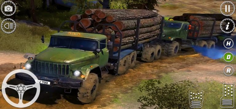 Mud Truck Game Offroad — скриншот 1