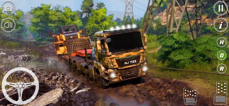 Mud Truck Game Offroad — скриншот 2