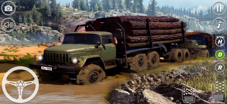 Mud Truck Game Offroad — скриншот 3