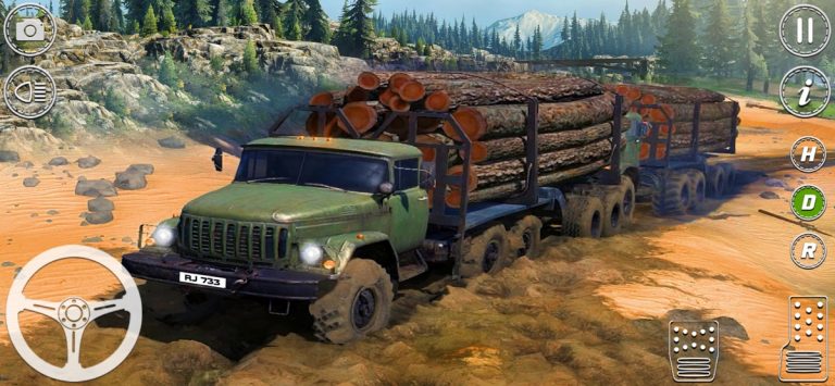 Mud Truck Game Offroad — скриншот 5