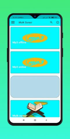 Mulk surasi (MP3, Tarjima) для Android — скриншот 1