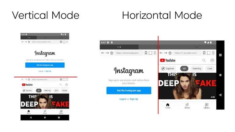 Multi Browser / Dual Browser для Android — скриншот 2