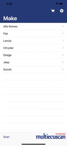 Multiecuscan для iOS — скриншот 1