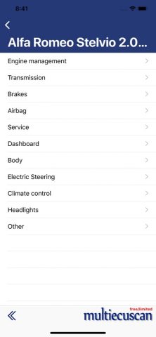 Multiecuscan для iOS — скриншот 2