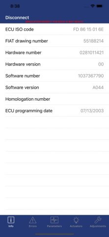Multiecuscan для iOS — скриншот 3