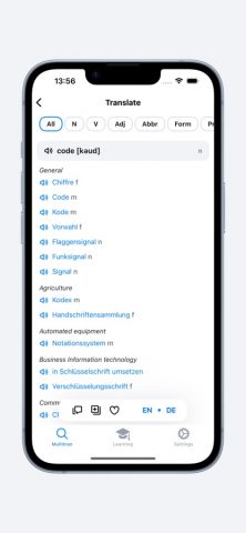 Мультитран для iOS — скриншот 1