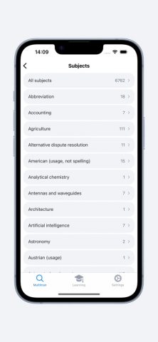 Мультитран для iOS — скриншот 4