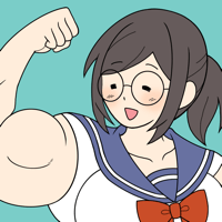 Muscle Girl protects Ren-kun! для iOS