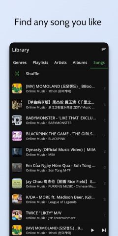 Music Finder для Android — скриншот 5