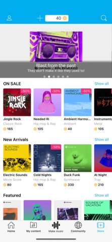 Music Maker JAM для iOS — скриншот 3