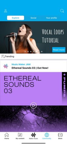 Music Maker JAM для iOS — скриншот 4