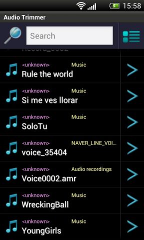 Music Trimmer — скриншот 1
