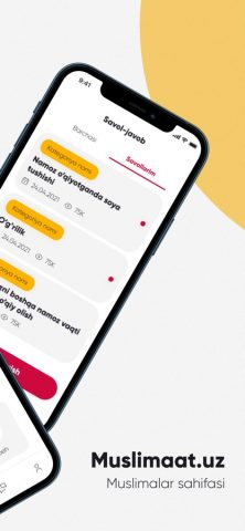 MuslimaatUz для iOS — скриншот 2
