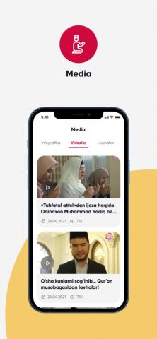 MuslimaatUz для iOS — скриншот 5