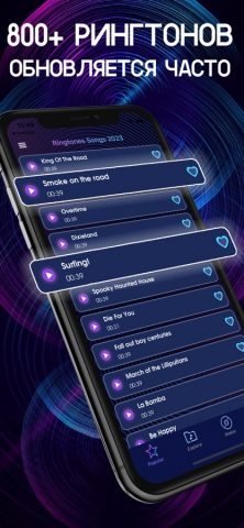 Музыка Рингтоны : Лучшие песни для iOS — скриншот 1