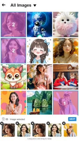 Музыкальный видеопроизводитель для Android — скриншот 1