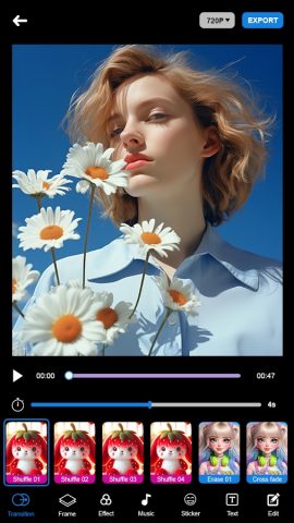 Музыкальный видеопроизводитель для Android — скриншот 2